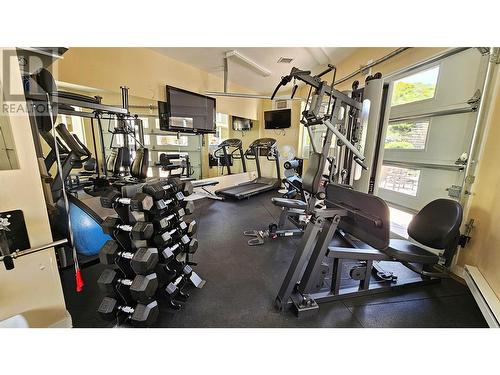 7922 Okanagan Landing Road Unit# 502, Vernon, BC - Indoor Photo Showing Gym Room