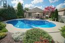 649 Inverness Avenue, London, ON  - Outdoor With In Ground Pool With Deck Patio Veranda With Backyard 