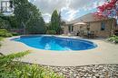 649 Inverness Avenue, London, ON  - Outdoor With In Ground Pool With Deck Patio Veranda With Backyard 