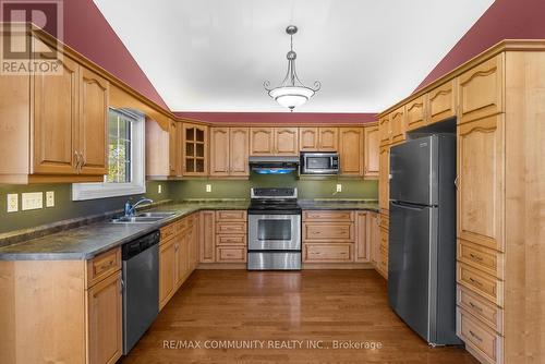 2258 County Road 45, Asphodel-Norwood, ON - Indoor Photo Showing Kitchen With Double Sink