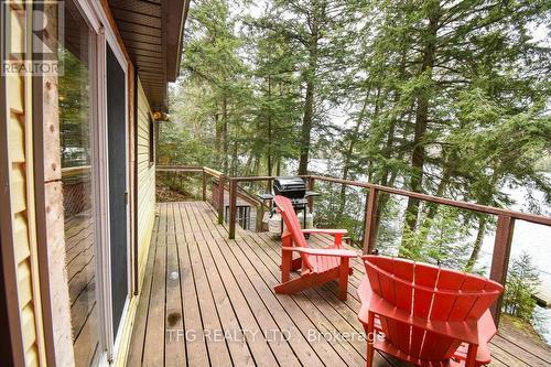 1097 Corylus Lane, Dysart Et Al, ON - Outdoor With Deck Patio Veranda With Exterior