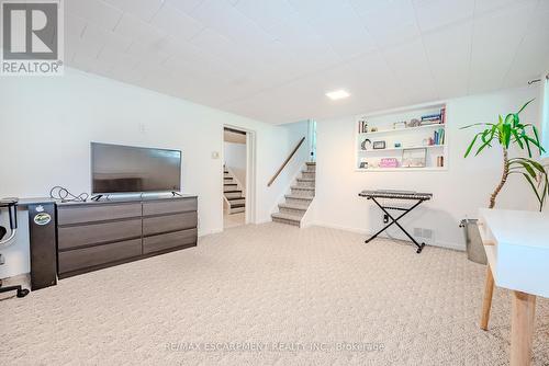 5350 Windermere Drive, Burlington, ON - Indoor Photo Showing Bedroom With Fireplace