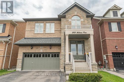 203 Holmes Crescent, Milton, ON - Outdoor With Facade