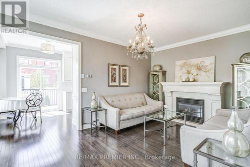 1 Sibella Way, Vaughan, ON - Indoor Photo Showing Living Room With Fireplace