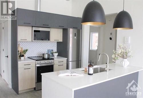 368 Chapel Street Unit#7, Ottawa, ON - Indoor Photo Showing Kitchen With Upgraded Kitchen