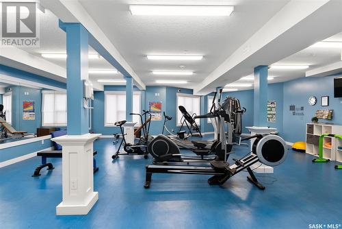 #125 5301 Universal Crescent, Regina, SK - Indoor Photo Showing Gym Room