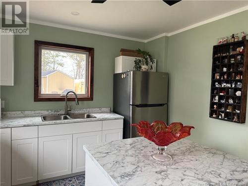 381 Foster Road, Mainstream, NB - Indoor Photo Showing Kitchen With Double Sink