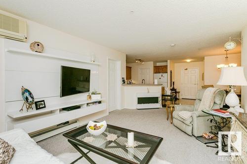 9730 174 St Nw, Edmonton, AB - Indoor Photo Showing Living Room With Fireplace
