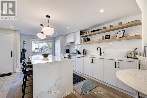 104 Dutch Myrtle Way, Toronto, ON - Indoor Photo Showing Kitchen With Upgraded Kitchen