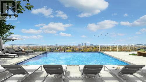 2610 - 8 Olympic Garden Drive, Toronto, ON - Outdoor With In Ground Pool With View