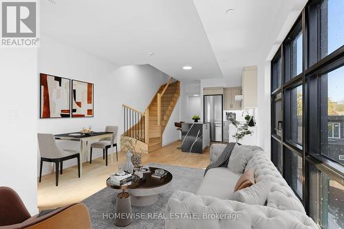 310 - 485 Logan Avenue, Toronto, ON - Indoor Photo Showing Living Room