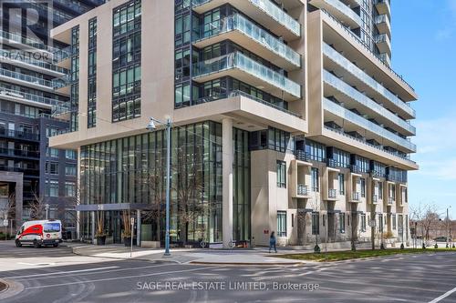 716 - 59 Annie Craig Drive, Toronto, ON - Outdoor With Balcony With Facade