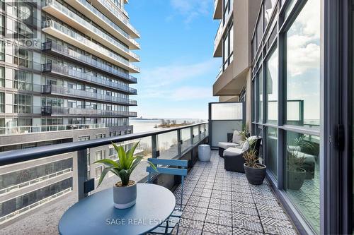 716 - 59 Annie Craig Drive, Toronto, ON - Outdoor With Balcony With Exterior