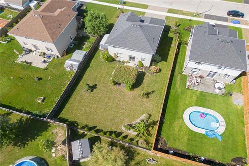 34 Hudson Drive, Cayuga, ON - Outdoor With Above Ground Pool With View