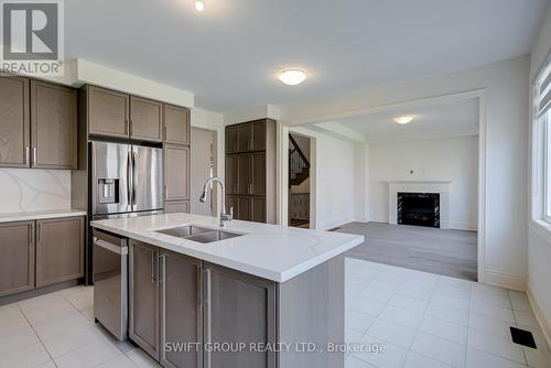 195 Great Falls Boulevard, Hamilton, ON - Indoor Photo Showing Kitchen With Double Sink