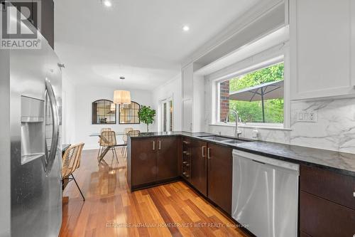5 Kingscourt Drive, Toronto, ON - Indoor Photo Showing Kitchen With Double Sink
