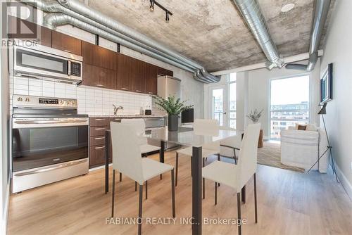 512 - 150 Sudbury Street, Toronto, ON - Indoor Photo Showing Kitchen With Stainless Steel Kitchen