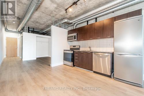 512 - 150 Sudbury Street, Toronto, ON - Indoor Photo Showing Kitchen With Stainless Steel Kitchen