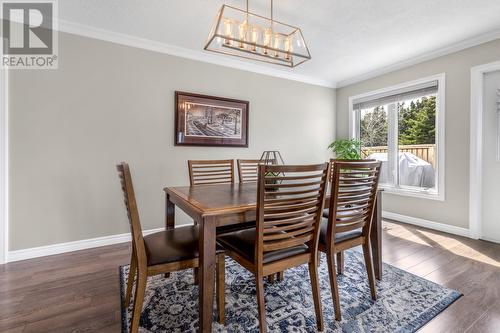64 Main Road, Brownsdale, NL - Indoor Photo Showing Dining Room