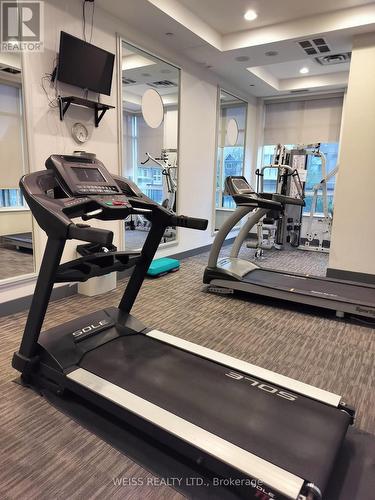 713 - 55 Strathaven Drive, Mississauga, ON - Indoor Photo Showing Gym Room
