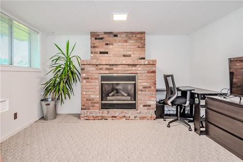 5350 Windermere Drive, Burlington, ON - Indoor With Fireplace