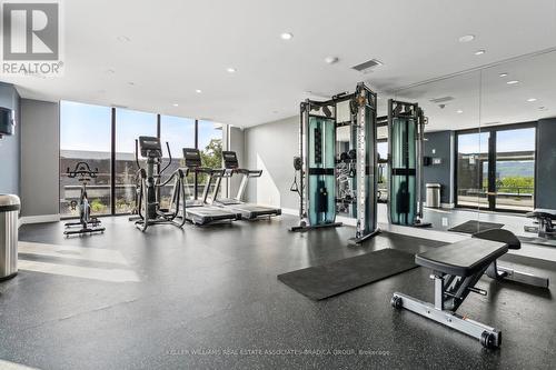 1507 - 15 Queen Street S, Hamilton, ON - Indoor Photo Showing Gym Room