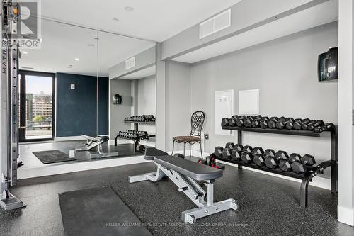 1507 - 15 Queen Street S, Hamilton, ON - Indoor Photo Showing Gym Room