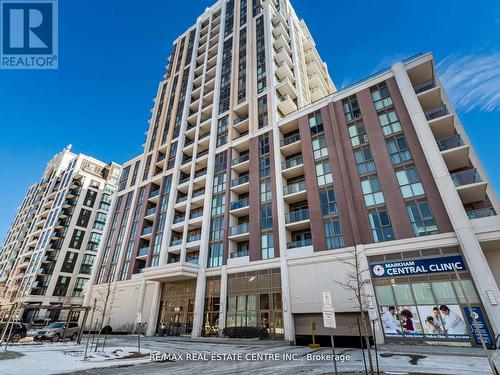 1805 - 9560 Markham Road, Markham, ON - Outdoor With Balcony With Facade