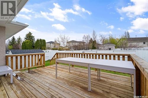 119 Blackburn Crescent, Saskatoon, SK - Outdoor With Deck Patio Veranda With Exterior