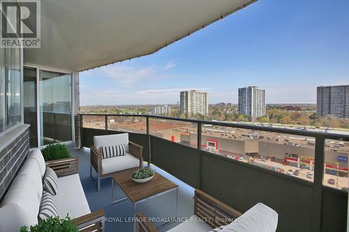 1604 - 3151 Bridletowne Circle, Toronto, ON - Outdoor With Balcony With View With Exterior