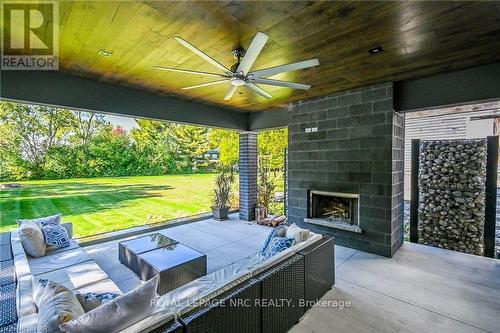 1144 Maple Street, Pelham, ON - Outdoor With Fireplace With Deck Patio Veranda