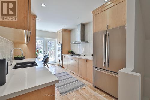 171 Howland Avenue, Toronto, ON - Indoor Photo Showing Kitchen With Double Sink