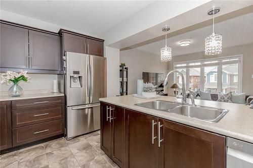 76 Suitor Court, Milton, ON - Indoor Photo Showing Kitchen With Stainless Steel Kitchen With Double Sink