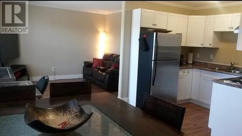 10209 17 Street Unit# 112, Dawson Creek, BC - Indoor Photo Showing Kitchen With Double Sink