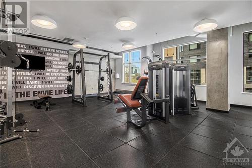 105 Champagne Avenue Unit#1015, Ottawa, ON - Indoor Photo Showing Gym Room