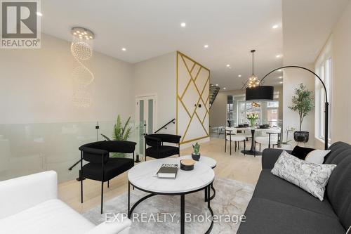 39B Evans Avenue, Toronto, ON - Indoor Photo Showing Living Room