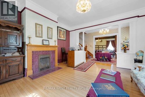 29 Bursthall Street, Marmora And Lake, ON - Indoor Photo Showing Living Room With Fireplace