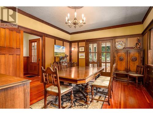 9310 Kalamalka Road, Coldstream, BC - Indoor Photo Showing Dining Room