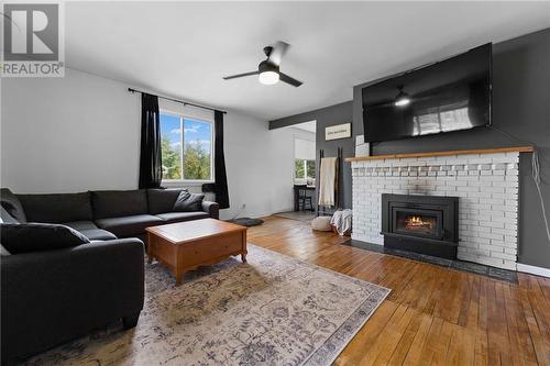 14633 Highway 60 Highway, Killaloe, ON - Indoor Photo Showing Living Room With Fireplace