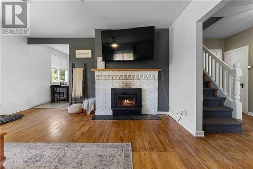 14633 Highway 60 Highway, Killaloe, ON - Indoor Photo Showing Living Room With Fireplace