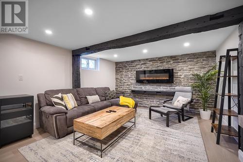 Lower - 1290 Minnewaska Trail, Mississauga, ON - Indoor With Fireplace