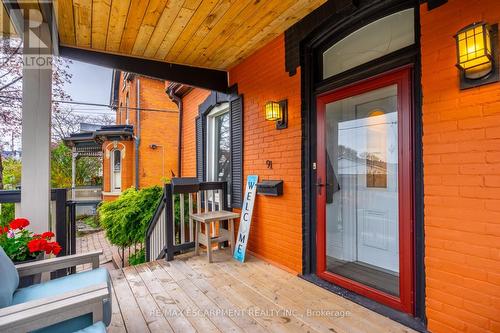 91 Ray Street S, Hamilton, ON - Outdoor With Deck Patio Veranda With Exterior