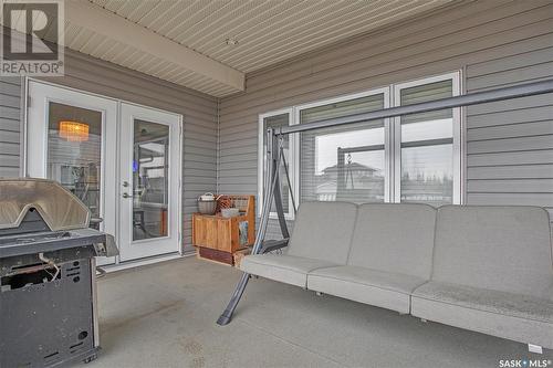 551 Redwood Crescent, Warman, SK - Outdoor With Deck Patio Veranda With Exterior
