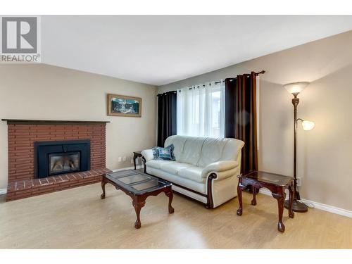 1116 Harper Street, Prince George, BC - Indoor Photo Showing Living Room With Fireplace