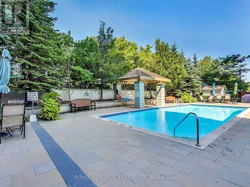 406 - 1200 The Esplanade Road N, Pickering, ON - Outdoor With In Ground Pool With Backyard