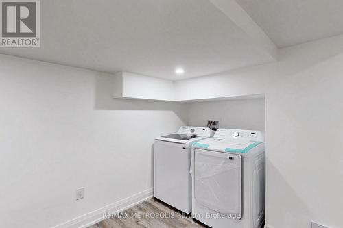 Bsmt - 35 Turnerbury Avenue, Ajax, ON - Indoor Photo Showing Laundry Room