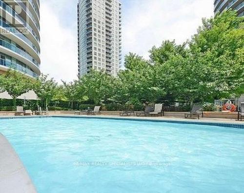 108 - 90 Absolute Avenue, Mississauga, ON - Outdoor With In Ground Pool