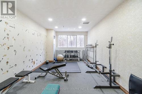 Ph1 - 3695 Kaneff Crescent, Mississauga, ON - Indoor Photo Showing Gym Room