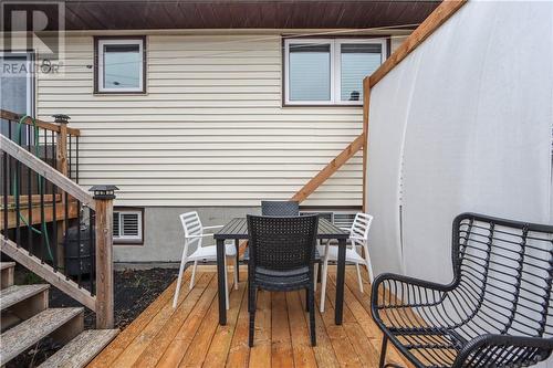 1447 Christina Drive, Sudbury, ON - Outdoor With Deck Patio Veranda With Exterior