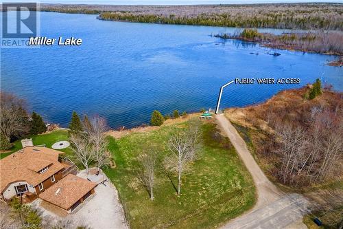 Public water access to Miller Lake nearby! - 71 Maple Drive, Northern Bruce Peninsula, ON 